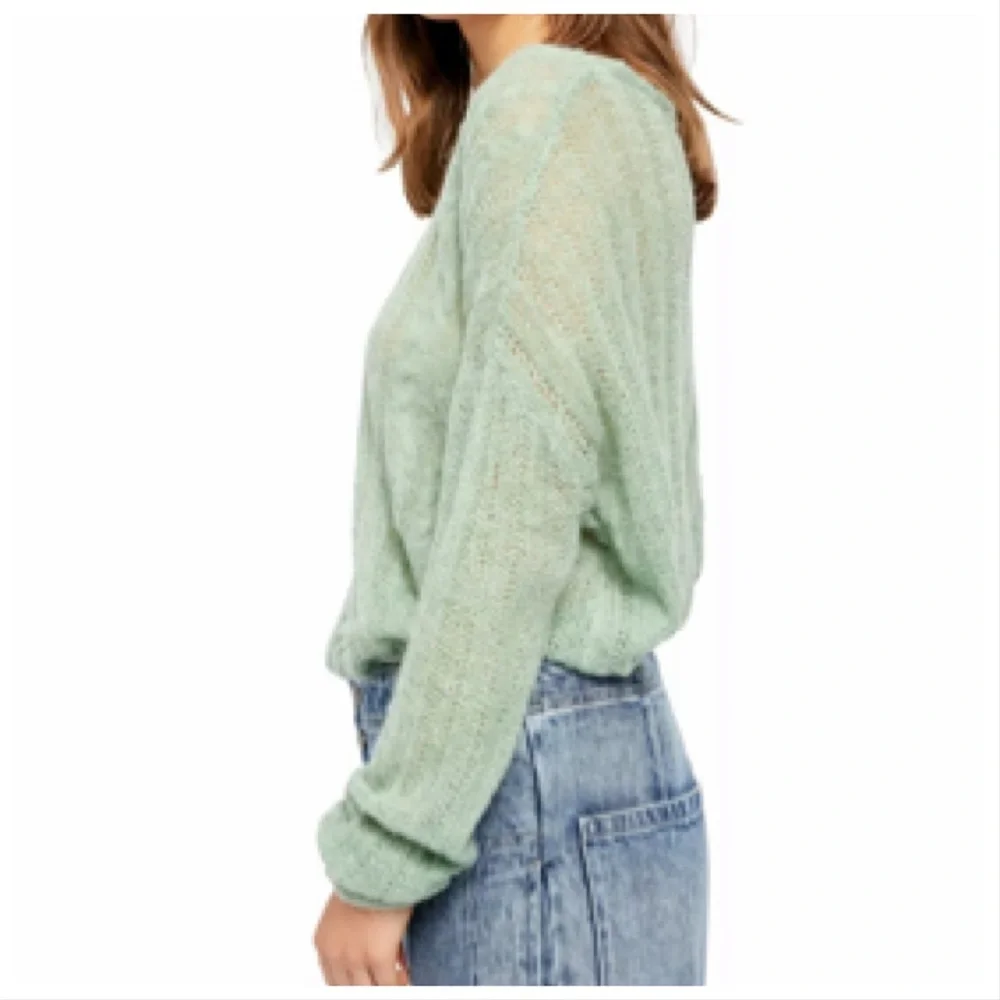 🌸New🌸 Free People Angel Sweater Green Small NWT